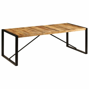 Dining Table 86.6"x39.4"x29.5" Solid Mango Wood