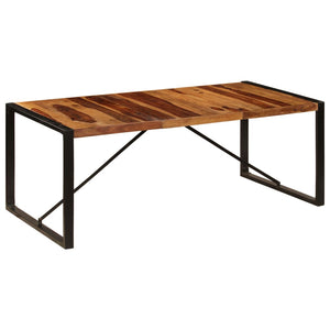 Dining Table 86.6"x39.4"x29.5" Solid Mango Wood