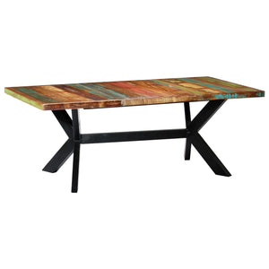 Dining Table 78.7"x39.4"x29.5" Solid Mango Wood