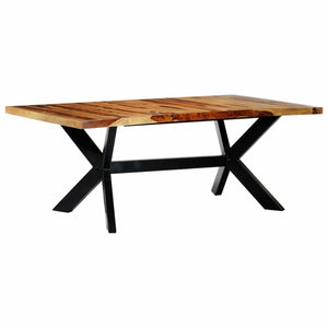 Dining Table 78.7"x39.4"x29.5" Solid Mango Wood