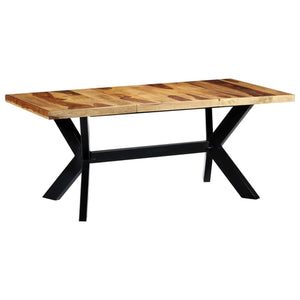 Dining Table 78.7"x39.4"x29.5" Solid Mango Wood