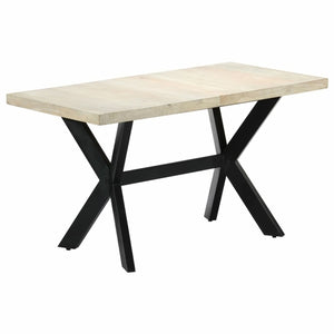 Dining Table 78.7"x39.4"x29.5" Solid Mango Wood