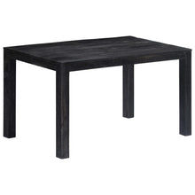 Load image into Gallery viewer, Dining Table Black 70.9&quot;x35.4&quot;x30&quot; Solid Mango Wood
