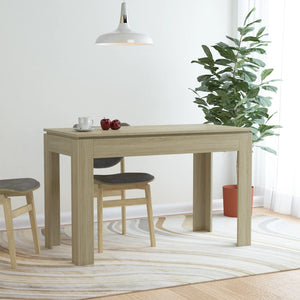 Dining Table White 47.2"x23.6"x29.9" Chipboard