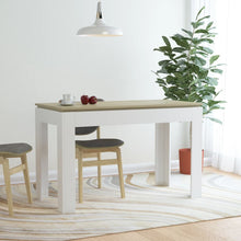 Load image into Gallery viewer, Dining Table White 47.2&quot;x23.6&quot;x29.9&quot; Chipboard
