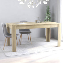 Load image into Gallery viewer, Dining Table White 63&quot;x31.5&quot;x30&quot; Chipboard
