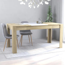 Load image into Gallery viewer, Dining Table White 63&quot;x31.5&quot;x30&quot; Chipboard
