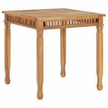 Load image into Gallery viewer, Garden Dining Table 31.5&quot;x31.5&quot;x31.5&quot; Solid Teak Wood
