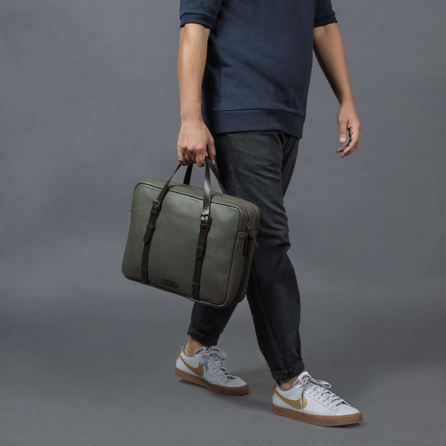 Miami Leather Briefcase | Miami Collection