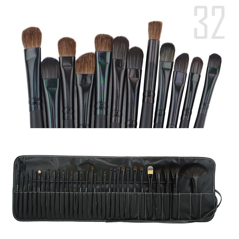 Sculptor 32 Piece High Quality Wooden Makeup Brush Set | Pharmacy