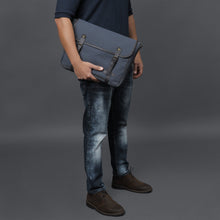 Load image into Gallery viewer, Oslo Canvas Messenger Bag | Oslo Collection
