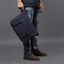 Load image into Gallery viewer, Oslo Canvas Messenger Bag | Oslo Collection
