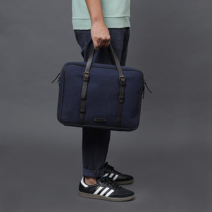 Miami Canvas Briefcase | Miami Collection