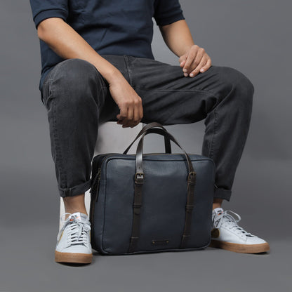 Miami Leather Briefcase | Miami Collection