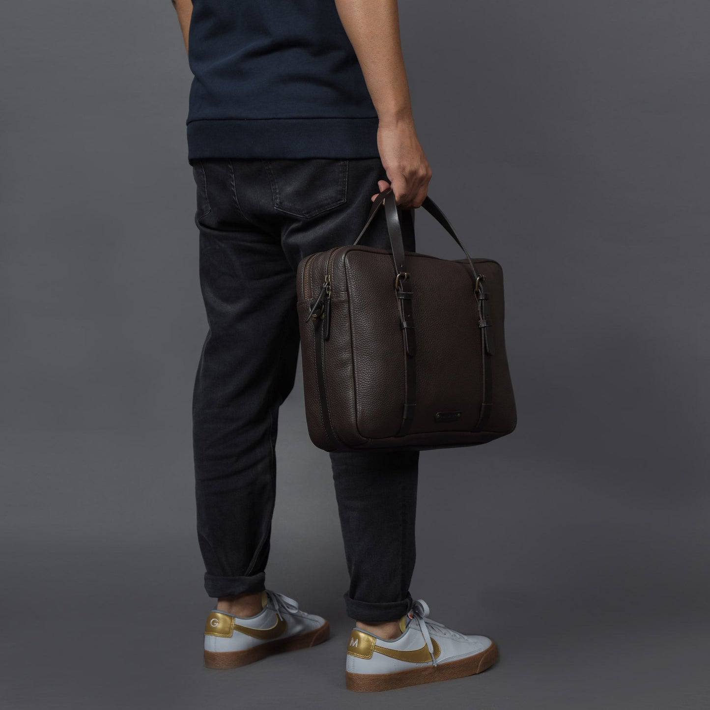 Miami Leather Briefcase | Miami Collection