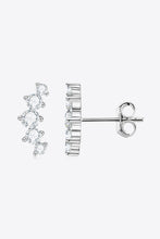 Load image into Gallery viewer, All You Need Moissanite Platinum-Plated Earrings
