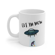 Load image into Gallery viewer, Alien Abduction Pizza Mug
