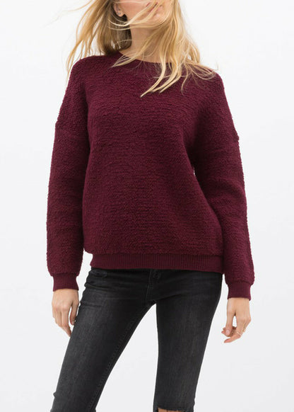 Arizona Rag Wool Knit Crew Neck Sweater