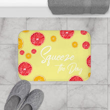 Load image into Gallery viewer, Citrus Squeeze the Day Bath Mat
