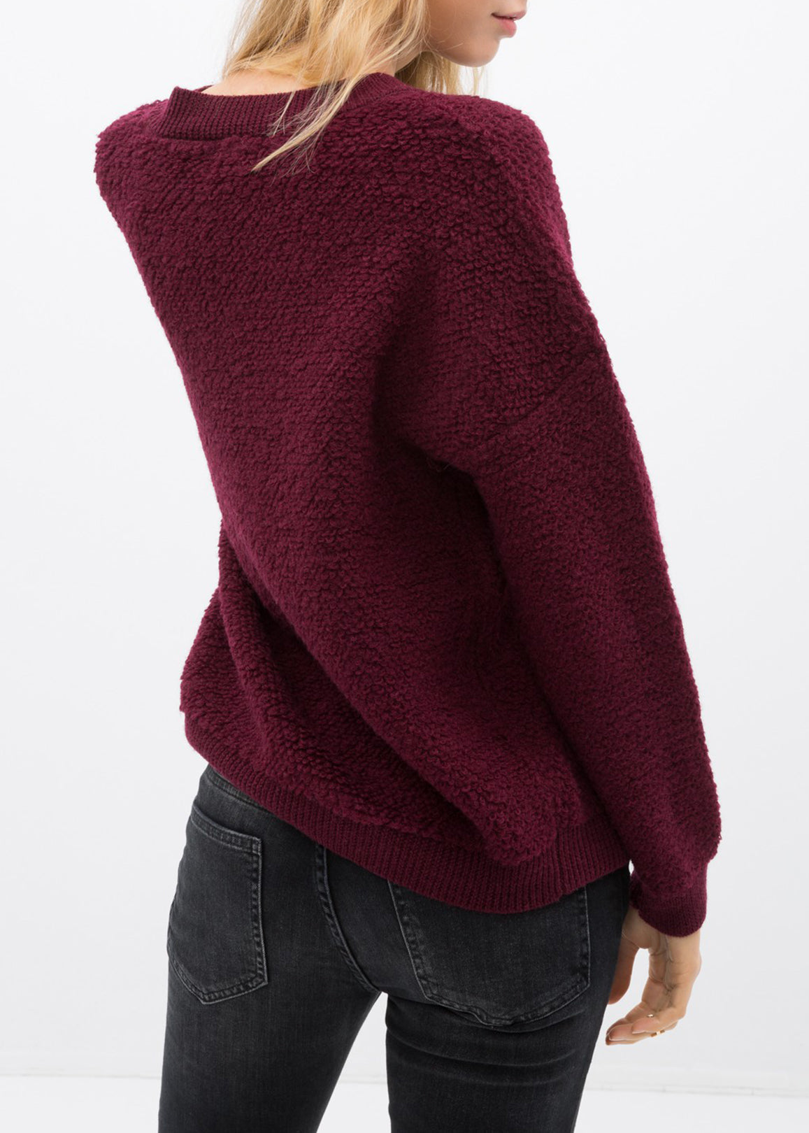 Arizona Rag Wool Knit Crew Neck Sweater