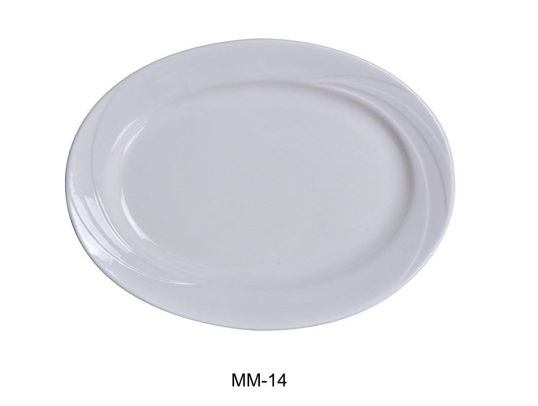 Yanco MM-14 Miami Oval Platter