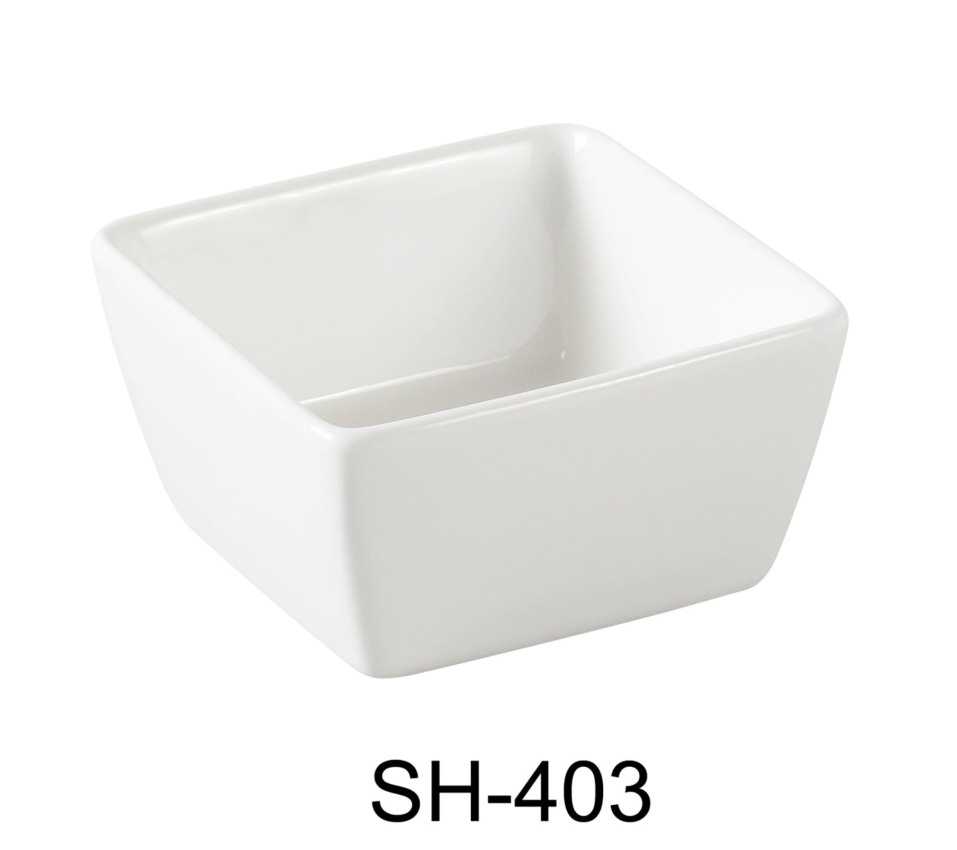 Yanco SH-403 3" Square Sauce Dish