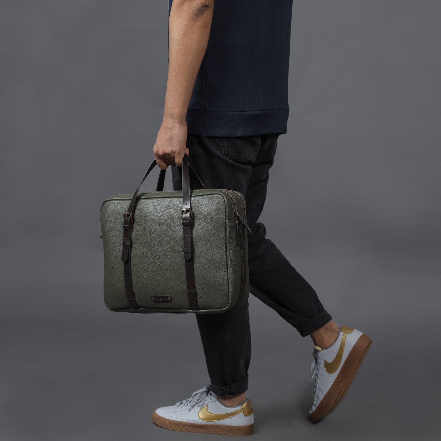 Miami Leather Briefcase | Miami Collection