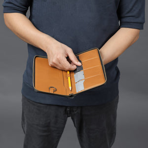 Cheque Book Leather Wallet