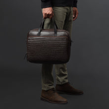 Load image into Gallery viewer, Boston Leather Briefcase
