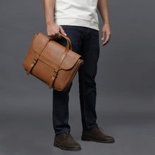 Load image into Gallery viewer, Oslo Leather Briefcase | Oslo Collection
