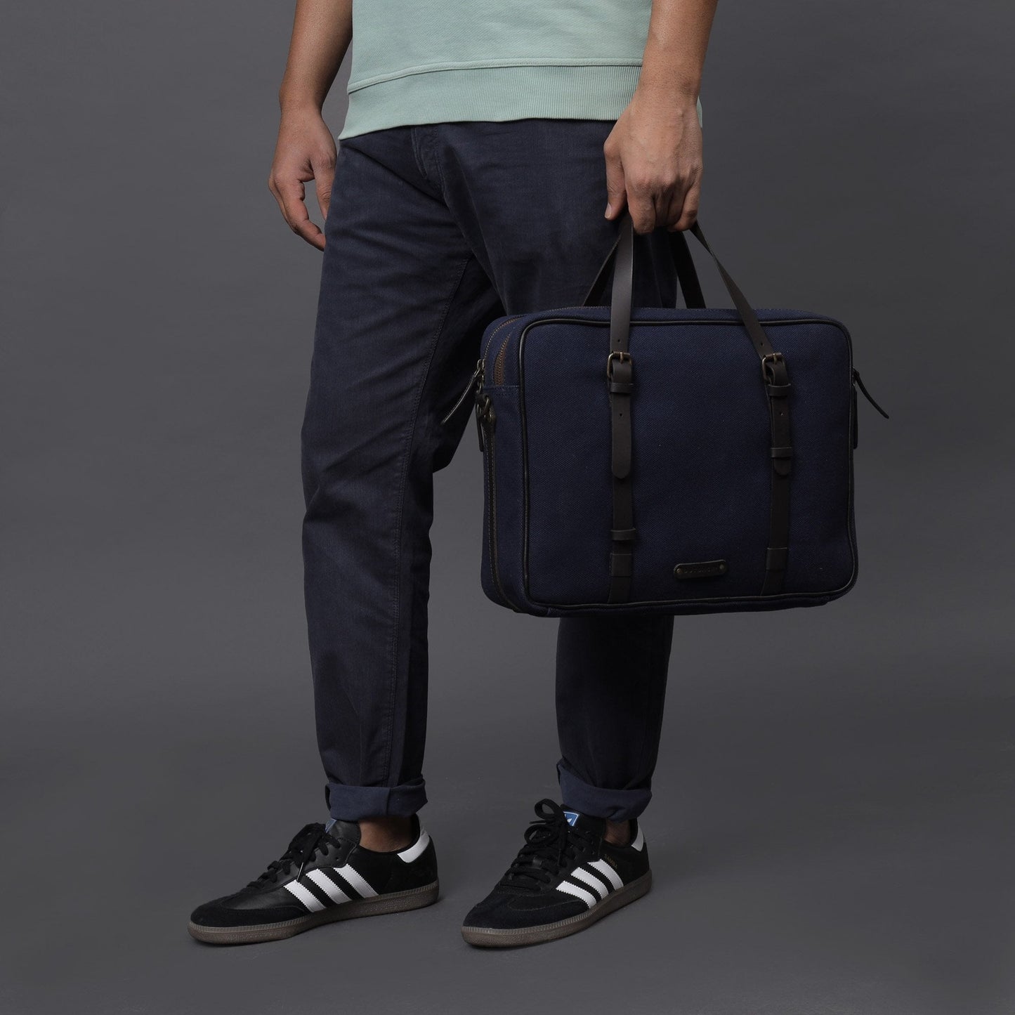 Miami Canvas Briefcase | Miami Collection