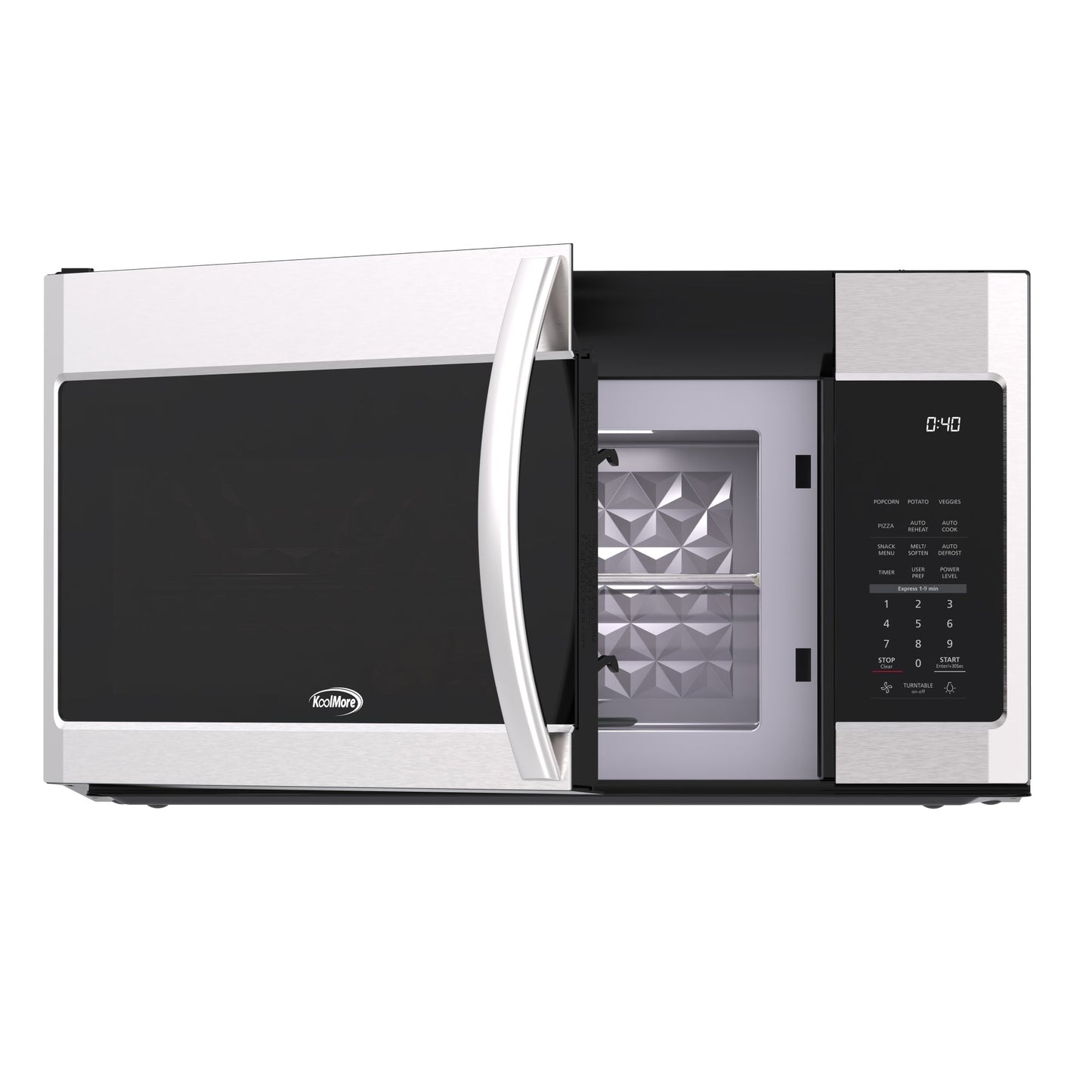 1.9 cu. ft. Over the Range Stainless Steel Microwave, KM-MOT-2SS | Kitchen