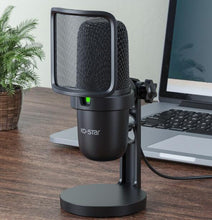 Load image into Gallery viewer, Notebook Computer Game Voice Live Broadcast USB Microphone
