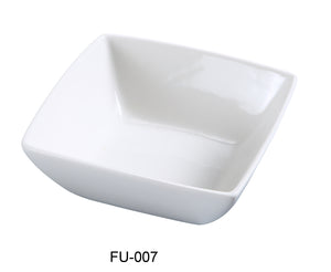 Yanco FU-007 Fuji 7" Square Bowl