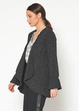 Load image into Gallery viewer, Women&#39;s Open Front Ruffle Sleeve Cardigan
