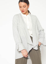 Load image into Gallery viewer, Women&#39;s Open Front Ruffle Sleeve Cardigan
