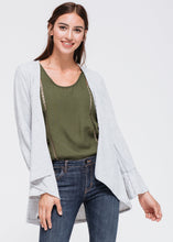 Load image into Gallery viewer, Women&#39;s Open Front Ruffle Sleeve Cardigan
