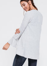 Load image into Gallery viewer, Women&#39;s Open Front Ruffle Sleeve Cardigan
