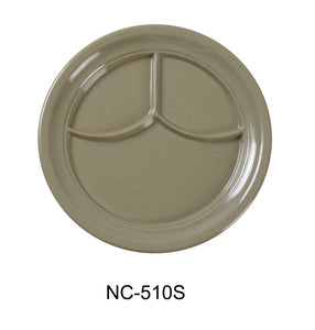 Yanco NC-510S Compartment Collection 3-Compartment Plate