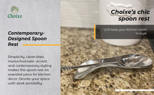 Load image into Gallery viewer, Contemporary-Designed Spoon Rest
