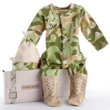 Load image into Gallery viewer, Big Dreamzzz Baby Camo 2-Piece Layette Set
