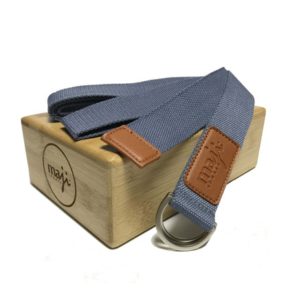 Bamboo Yoga Block & Strap Combo