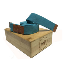 Load image into Gallery viewer, Bamboo Yoga Block &amp; Strap Combo
