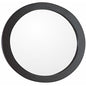 Bellaterra Home 9900-M-ES Round Framed Mirror Wood, Espresso