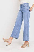 Load image into Gallery viewer, JUST BLACK DENIM HIGH RISE WIDE LEG JEAN
