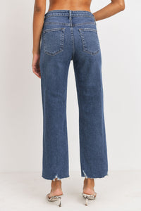 JUST BLACK DENIM VINTAGE STRAIGHT LEG JEAN