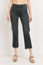 Load image into Gallery viewer, JUST BLACK DENIM VINTAGE STRAIGHT LEG JEAN
