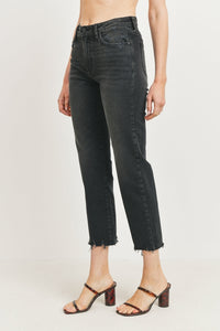 JUST BLACK DENIM VINTAGE STRAIGHT LEG JEAN