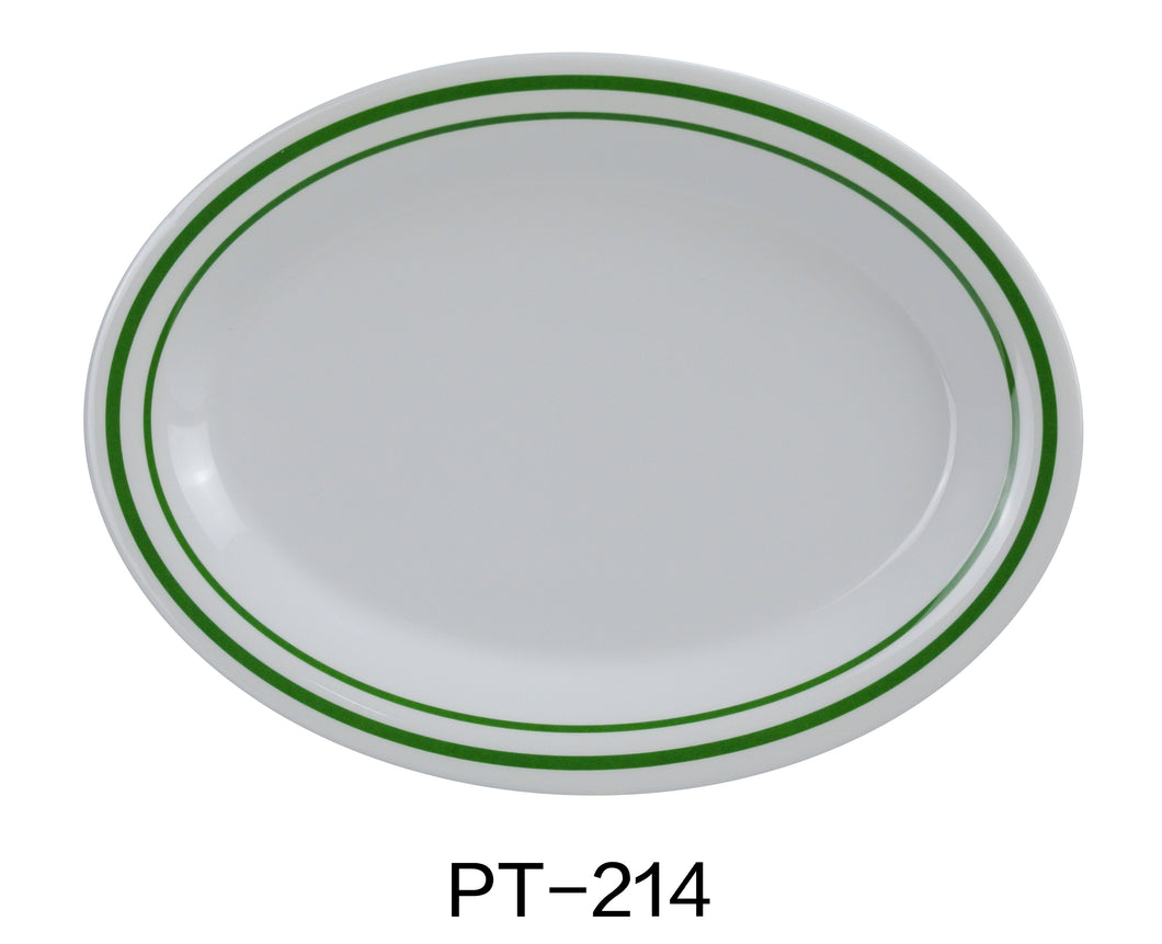 Yanco PT-214 Pine Tree Oval Platter