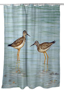 Betsy Drake SH430 70 x 72 in. Yellow Legs Shower Curtain